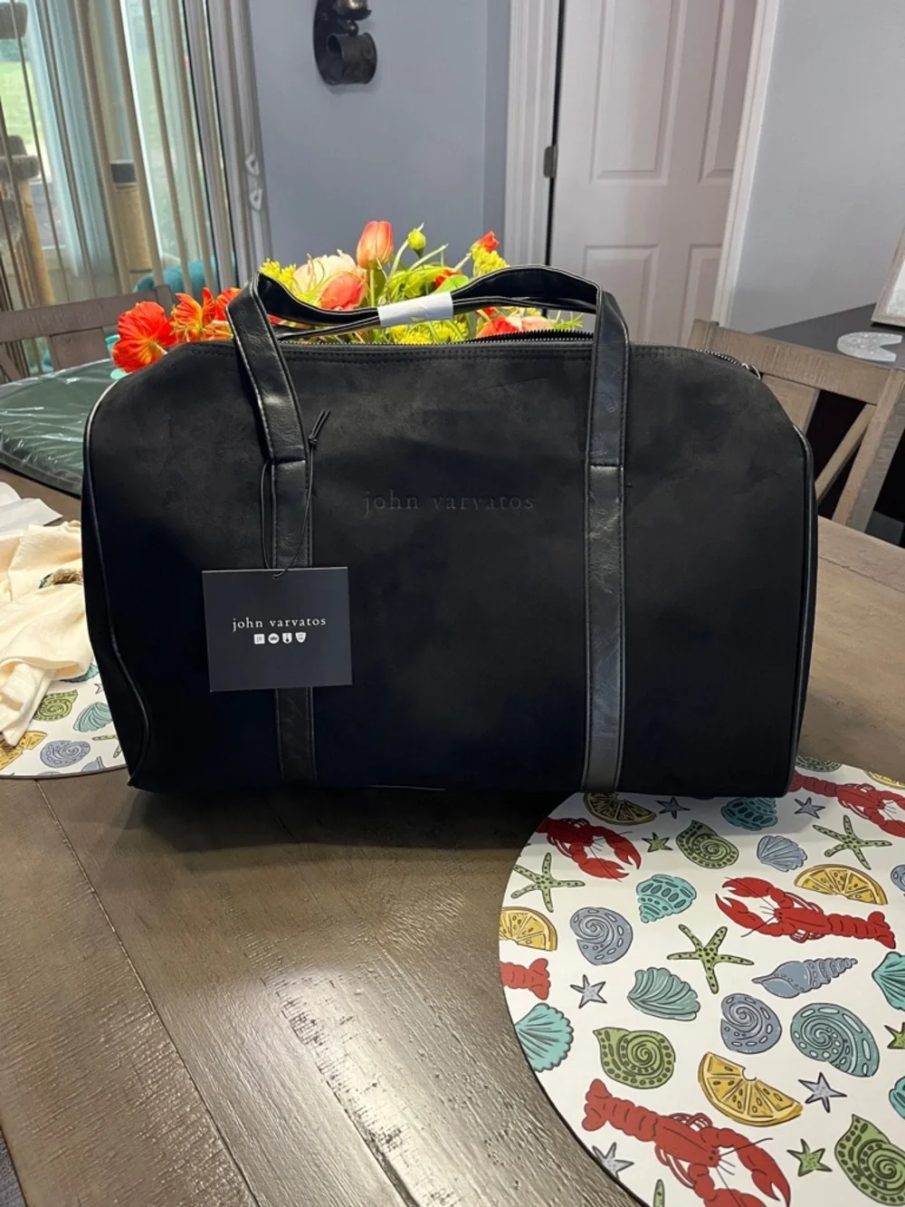 John Varvatos Large Weekender Bag-NWT